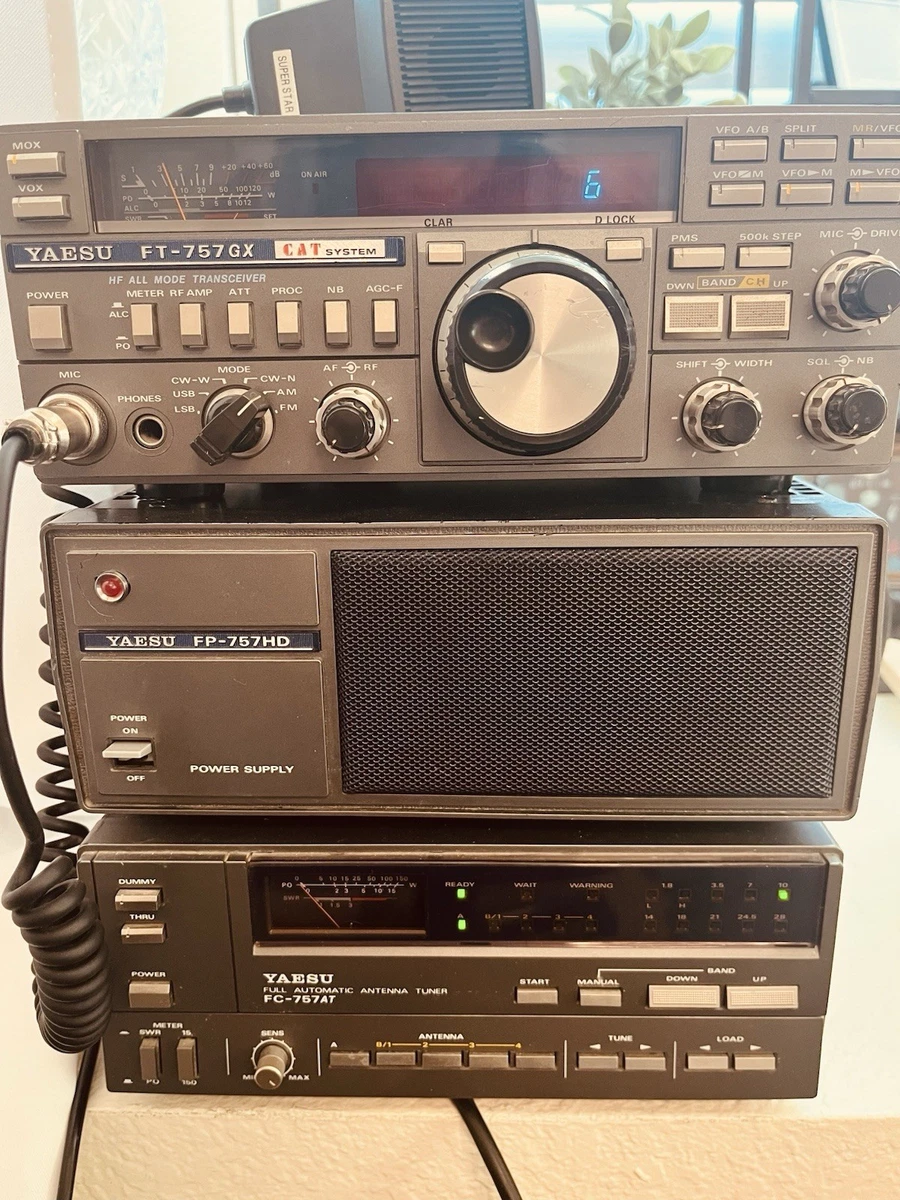 YAESU FT-757GX トランシーバー Yaesu FT 757 GX Radio Transceiver for sale online | eBay