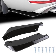 2PCS Car Rear Bumper Diffuser Spoilers, Anti-Collision Front Bumper Lip