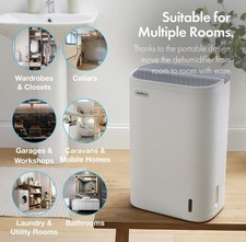 Brand new VonHaus Desiccant Dehumidifier 7L/Day For Damp/Mould/Laundry/Drying