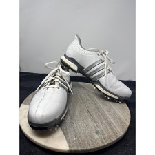 Adidas Tour 360 Golf Shoes White Silver Boost Mens US 8.5