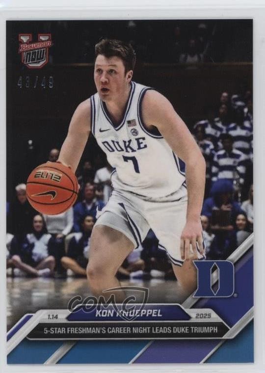 2024-25 Bowman U Now Blue /49 Kon Knueppel #48