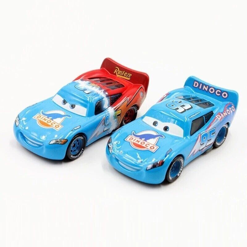 New Disney Pixar Cars DiNOco to Rusteze & DiNOco Mcqueen 1:55