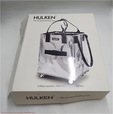 HULKEN Original Rolling Tote Bag Medium Silver SEE DETAILS