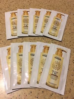 10 X L'Oreal Mythic Oil Shampoo 10ml each Travel Sample ~ New!!  