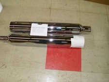 SUPERTRAPPKERKER 140-65226, 4" "STOUT" SLIP ON MUFFLERS, FLH-FLT'S, 2017-2019.#