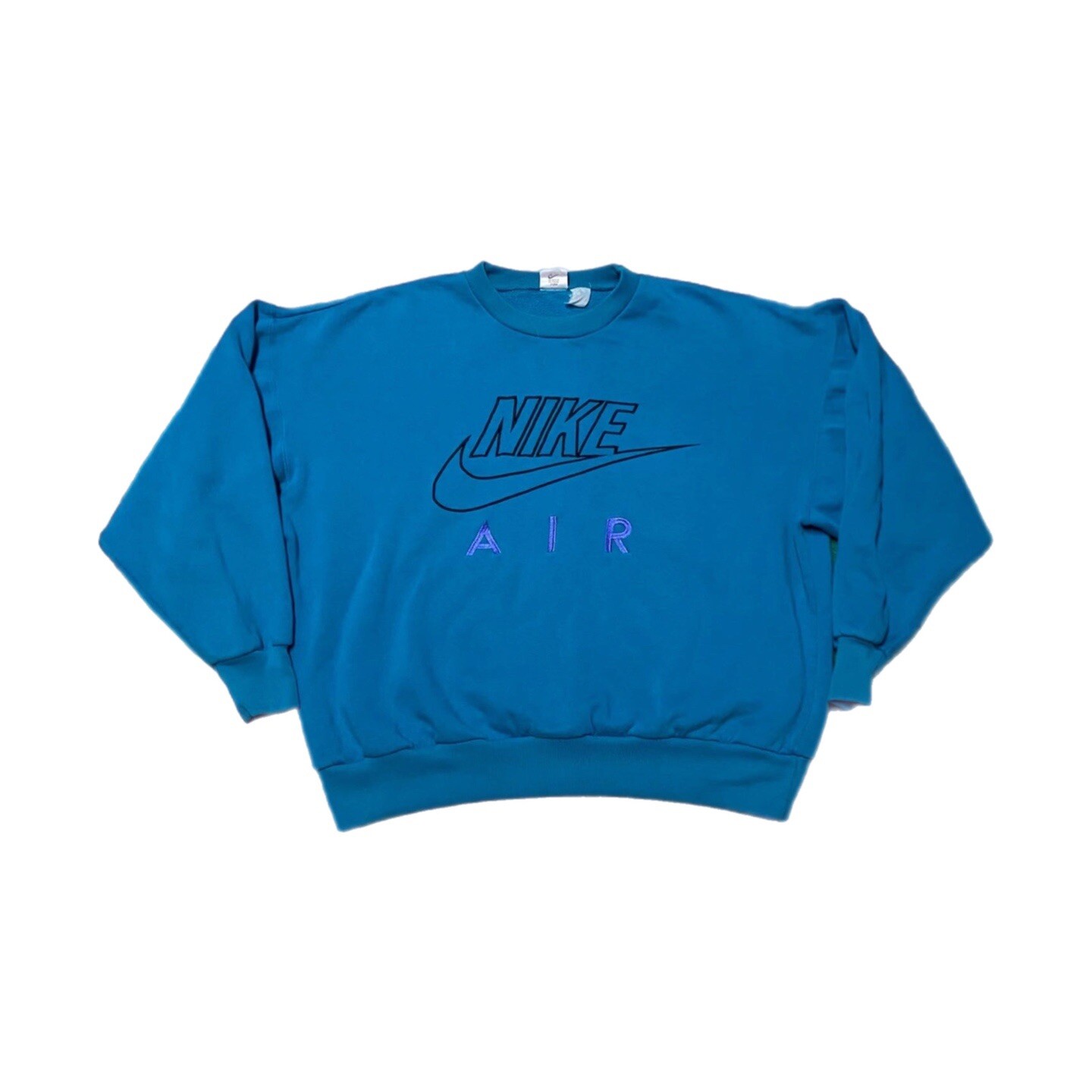 vintage green nike crewneck