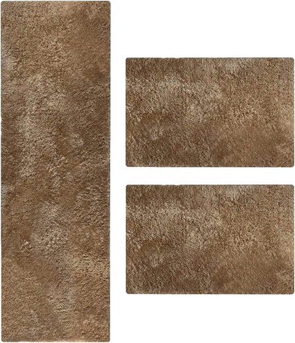 3-teilige Bettumrandung Karat Flokati flauschig weicher Flokati - Elite - Set - Bild 20 von 31