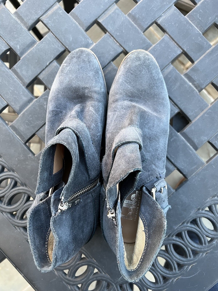 belle sigerson morrison ショートブーツ belle sigerson morrison Booties Blue Gray US 8.5 Euro39 | eBay