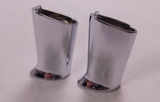 HARLEY DAVIDSON GENUINE CHROME LEFT RIGHT REAR TURN SIGNAL STAND OFFS 68480-02