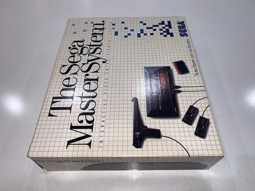 Sega Master System Console Complete in Box with Light Phaser CIB Tested Ex #2 - Picture 7 of 12