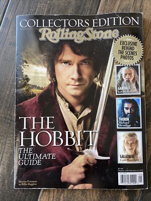 Rolling Stone Magazine The Hobbit Special Collector Edition Issue Photos Actors