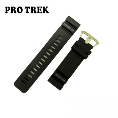 CASIO PRO TREK Original Schwarz Uhrenarmband Band 10618160 für PRT-B70 PRT-B70BE