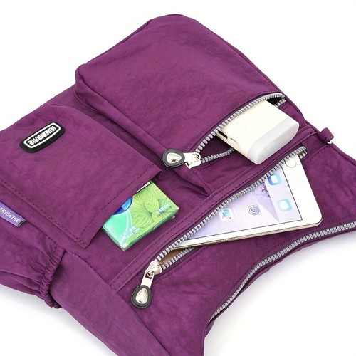 Women's Crossbody Bag Nylon One-shoulder Women's Bag Waterproof Women's Bag - Picture 5 of 7