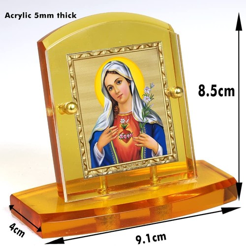Mother Mary Idol for Car Dashboard Figurine Statue - Picture 3 of 3