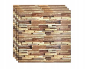 3d Tapete Wandpaneele Selbstklebend Holzoptik Wandaufkleber D04 X 4 Ebay