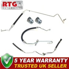 Power Steering Pipes Hoses Set of 3 For Ford Ka 1.3 1.6 2002-2008 + Nuts