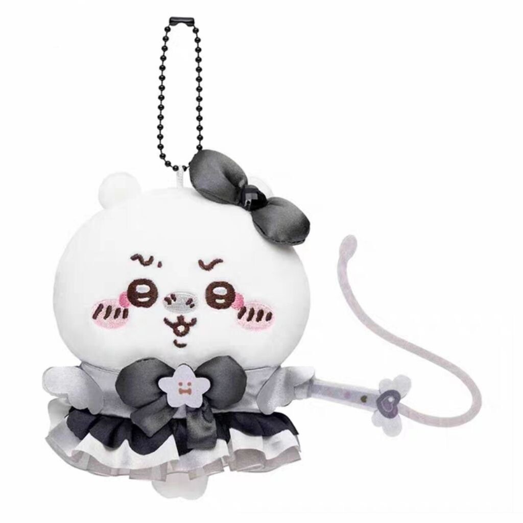 Chiikawa Super Magical Bad Version Mascot Plush Doll Keychain