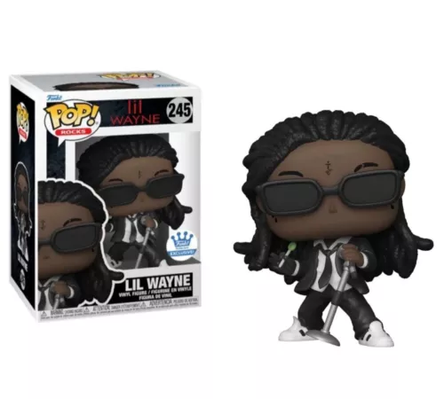 Funko POP! Rocks: Lil Wayne #245 Funko Shop Exclusive Vinyl Figure
