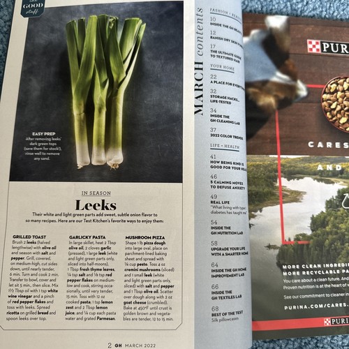 Good Housekeeping Magazine March 2022 Get Organized Clear Clutter Storage Ideas - 第 2/3 張圖片