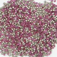 1028 PP10 R *** 100 strass Swarovski fond conique PP10 (1,7mm ) ROSE