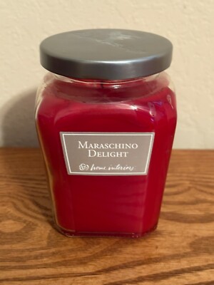 Home Interiors Maraschino Delight Scented Candle 7.5 oz Vintage Retired NEW