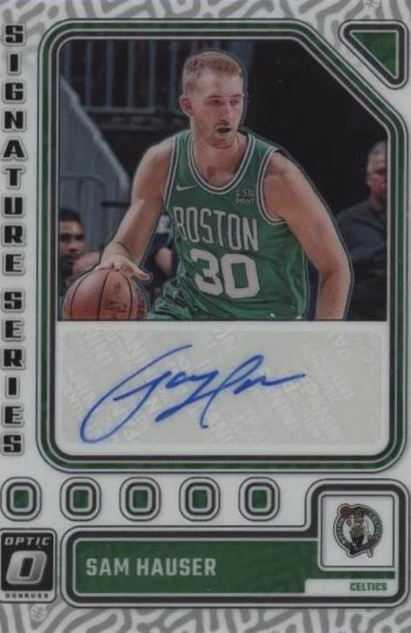 2023-24 Panini Donruss Optic - Sam Hauser #SS-SAM