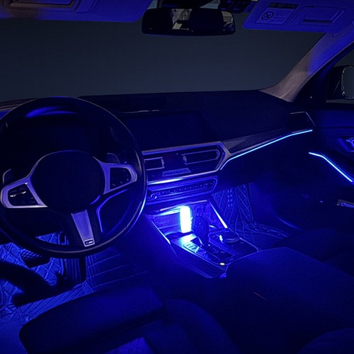 Mini Touching LED Atmosphere Light RGB Universal Car Interior Touch Control Lamp - Picture 2 of 12