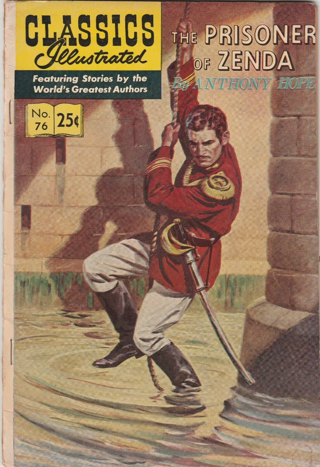 Classics Illustrated The Prisoner of Zenda #76 Comic Book  Autumn 1969