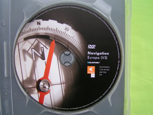 DVD NAVIGATION VX EUROPA 2006 V3 VW RNS MFD DVD RN S2 T5 PASSAT 3C TOUAREG CADDY - Bild 4 von 4