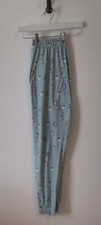 Star Wars Slumber Ladies Munki Munki Green Pajama Pants Elastic Legs Size Medium