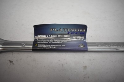 Platinum PLT99662 12mm X 14mm 12 Point XL Ratcheting Wrench for 
