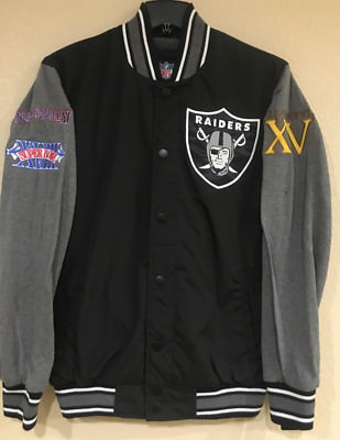 Oakland Raiders Franchise Varsity Jacket by G-III