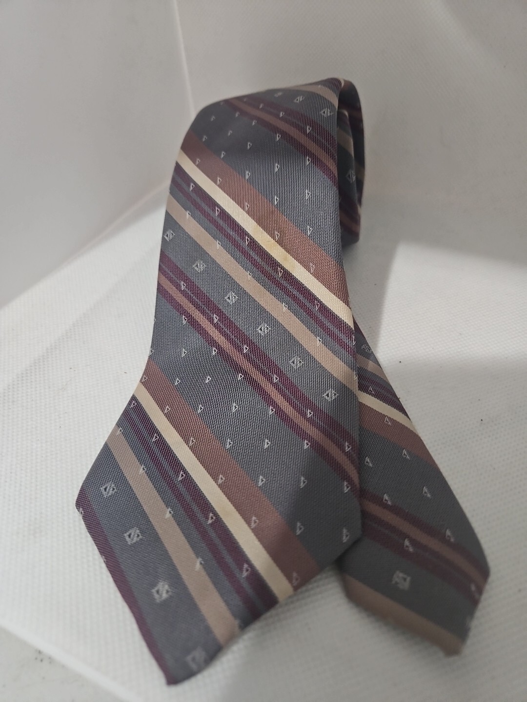 Haband's Mens Formal Stripe Necktie 56