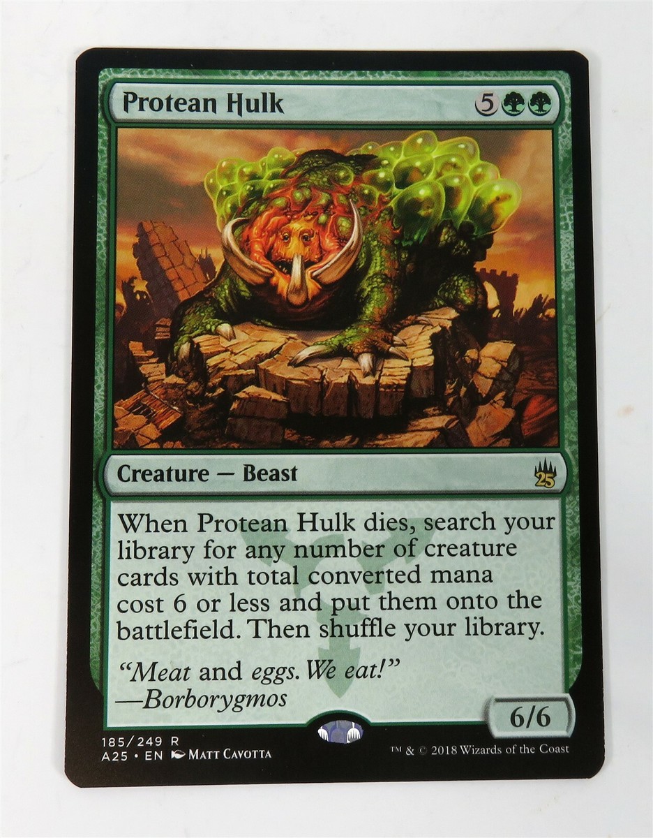 MTG DIS 変幻の大男/Protean Hulk 英語 Foil 3枚 MTG DIS 変幻の大男/Protean Hulk 英語 Foil 3枚 Protean Hulk