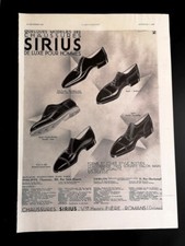 Publicité de 1931 Chaussures