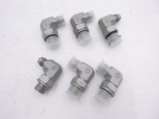 6 Pack Parker Triple Lok 37° Flare Jic Hydraulic Hose Elbow Fitting 3/8" x 9/16"