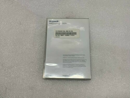 Autodesk FM Desktop Facility Manager SQL 2009 English DVD Only (No Codes) - Picture 3 of 5