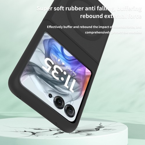 Funda esmerilada a prueba de golpes magnética para Motorola Razr 2025/Razr Plus 2024 - Imagen 5 de 14
