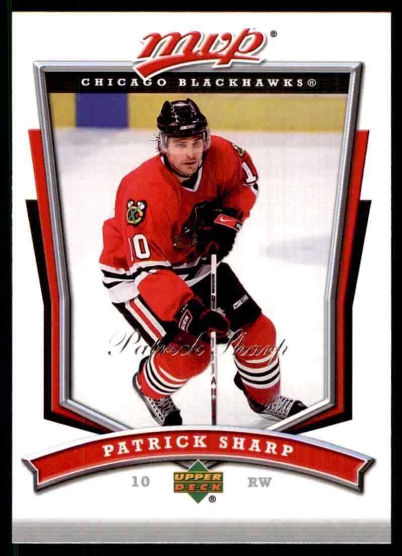 2007-08 Upper Deck MVP Patrick Sharp #13