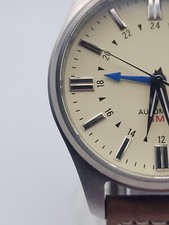 Mens Luxury Dress Watch NH34 Automatic  Movement Pilot Military Field 200m