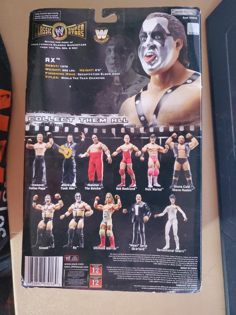 Jakks WWE Classic Superstars Series 14 Demolition Ax Sealed