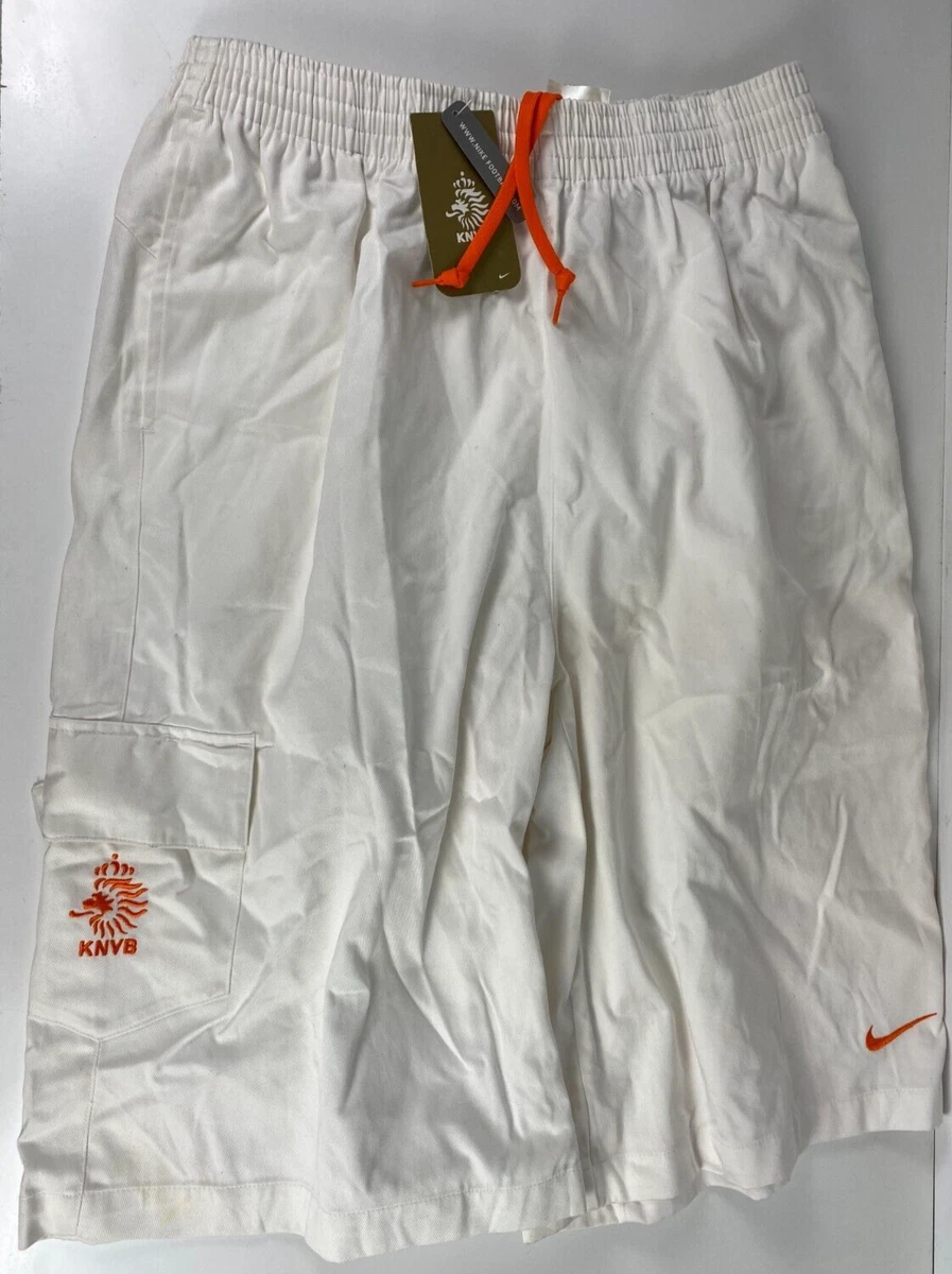 Netherlands Euro 2008 Shorts Nike White Short Pants Size Mens XXL