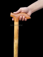 Walking stick Vintage Walk Cane Asterom Handcrafted Ergonomic Gift For Dad,
