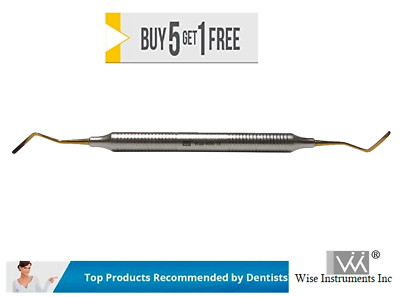 Wise Dental Composite Filling Instruments LRT Flexi-Thin, Titanium Nitride Coate