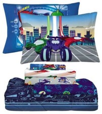 PJ Masks "Virtual Vehicles" Kids Reversible Bed Set-W2486414306, W7950809606