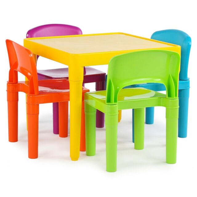 children's table with 4 chairs