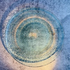 Fire and Light Aqua 11” Dinner Plate