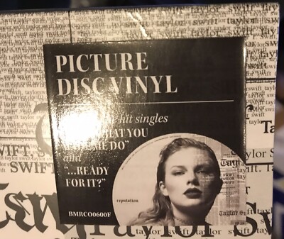 TAYLOR SWIFT REPUTATION VINYL NEW!! LIMITED PICTURE LP! LOOK