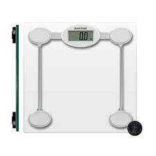 Image of Salter  Glass Digital Bathroom Scale 180kg - Silver - Black