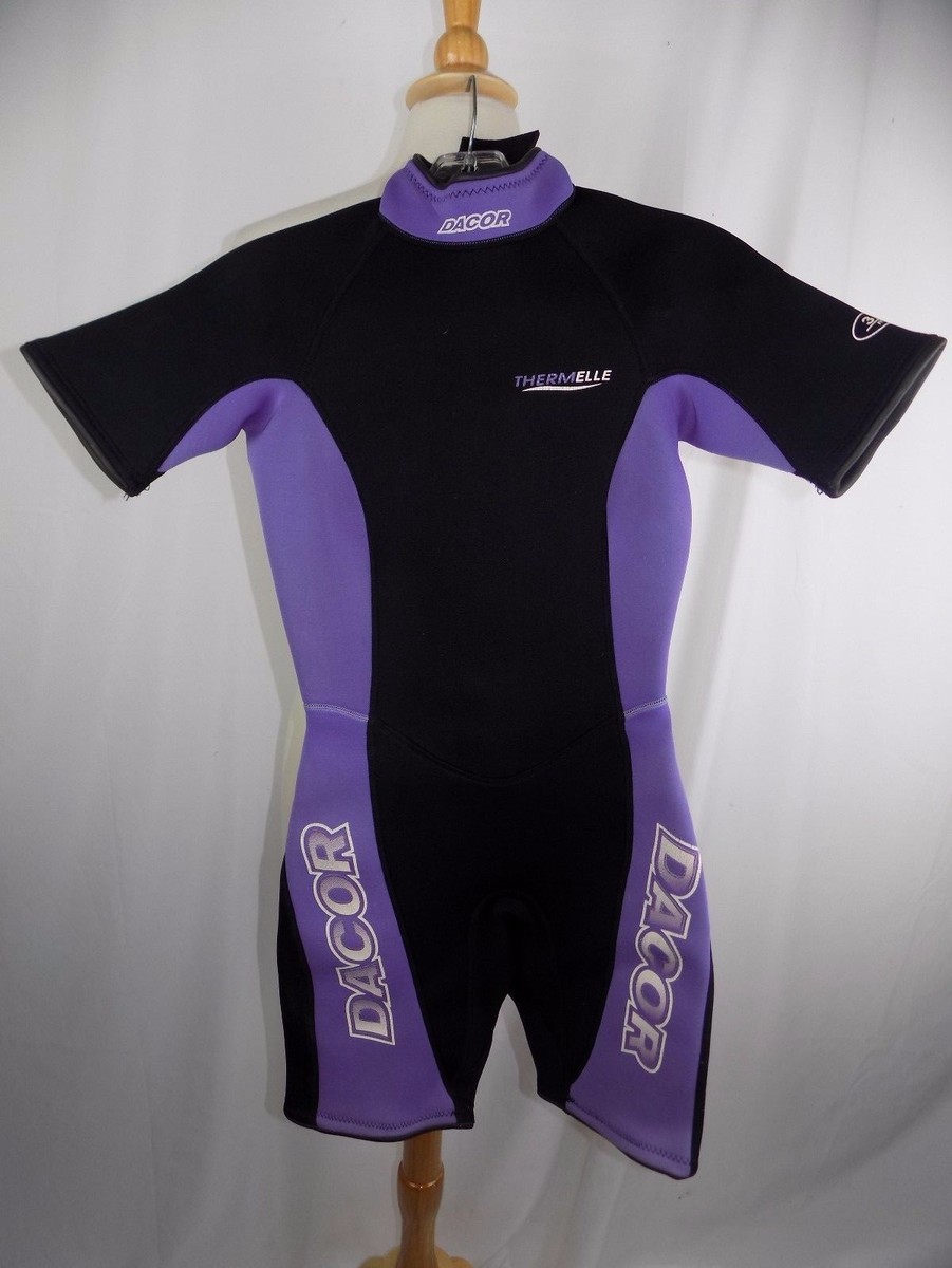 DaCor Thermelle Youth 6 Purple Black full wetsuit Scuba Surf FREE  display picture 1